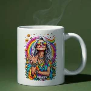 Mug Grand-Mère Good Vibes Forever