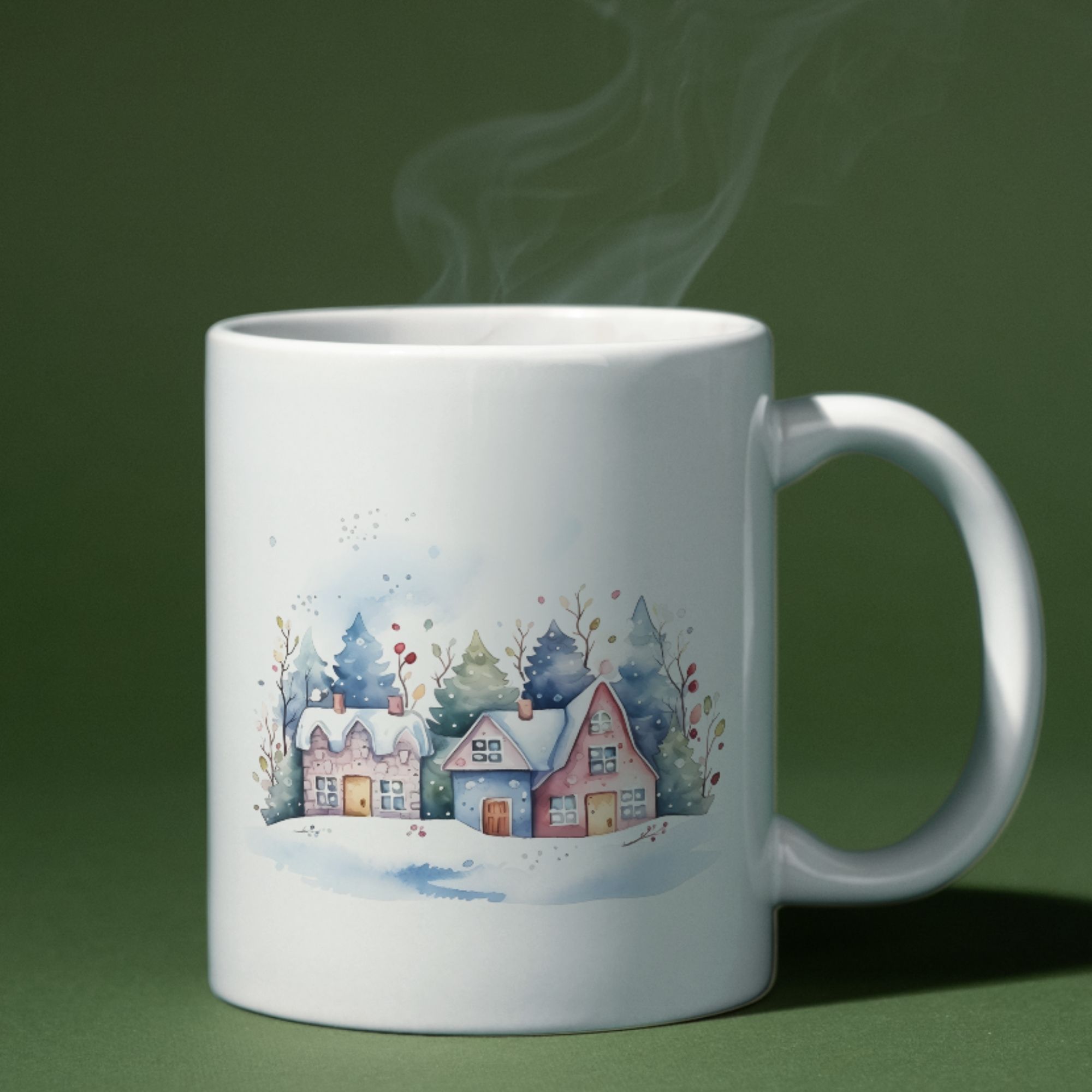 Mug Maison Hiver 1 Mug Maison Hiver