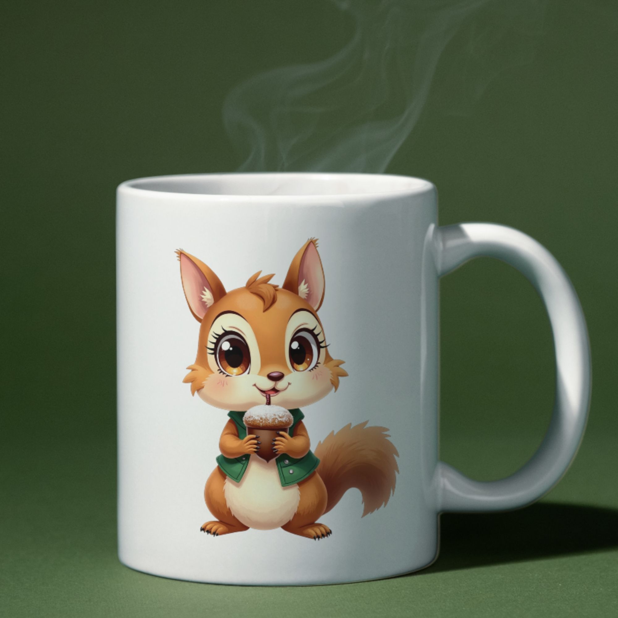 Mug Hiver avec animal 1 Mug Hiver avec animal