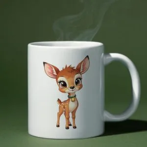 Mug Hiver animal