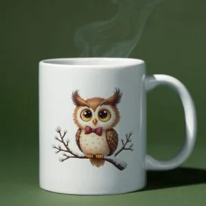 Mug Hiver animal