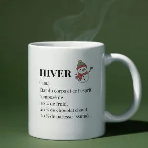 Mug Définition Hiver