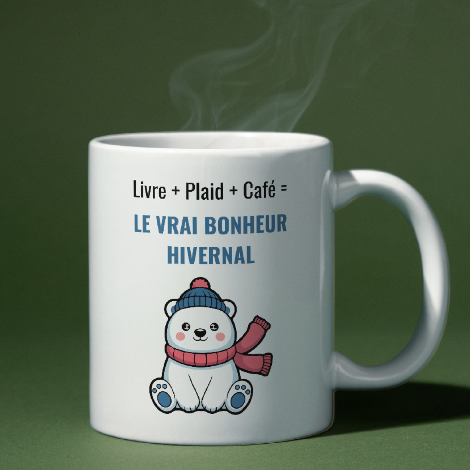 Mug Le vrai bonheur hivernal 1 Mug Le vrai bonheur hivernal