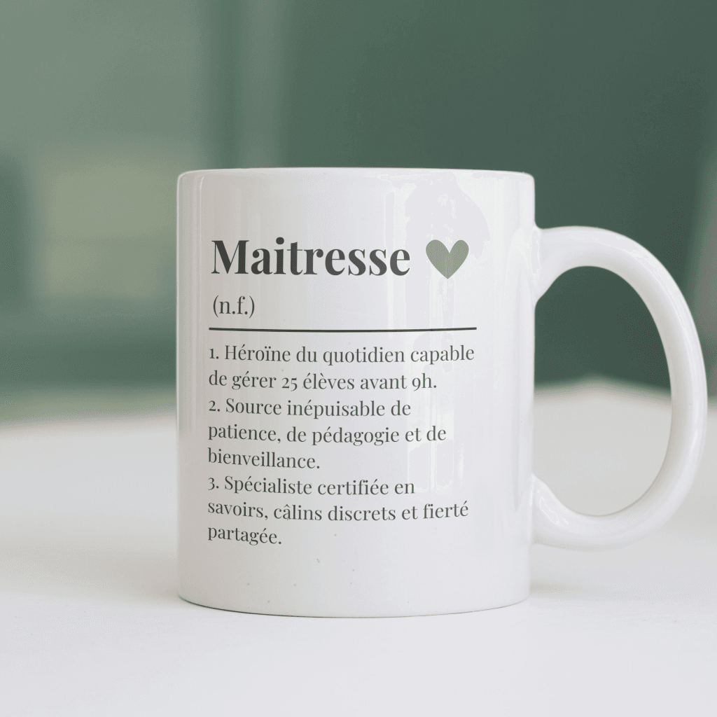 Mug Maitresse Definition
