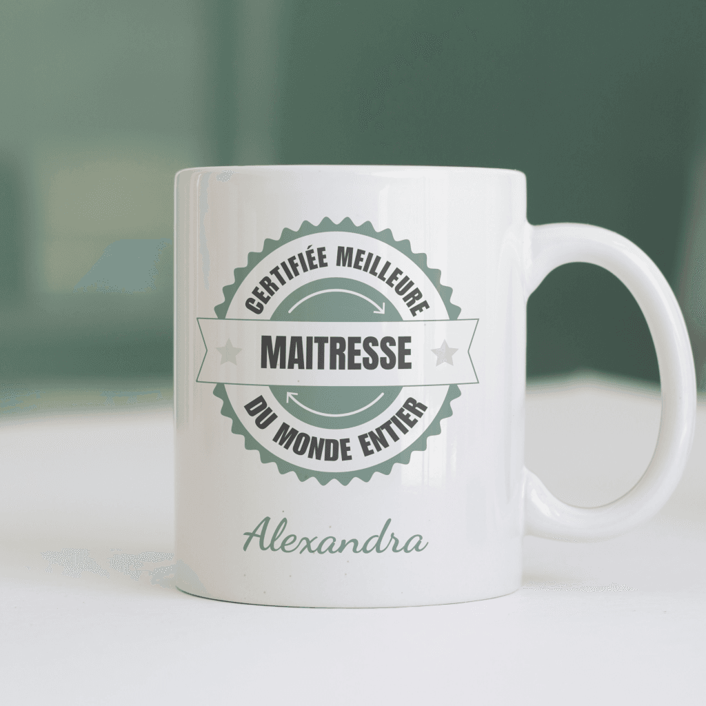 Mug Certifiée Meilleure Maitresse