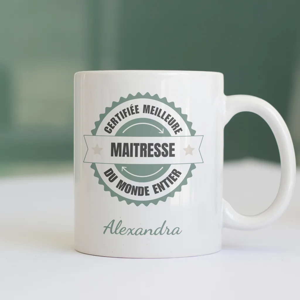 Mug Certifiée Meilleure Maitresse