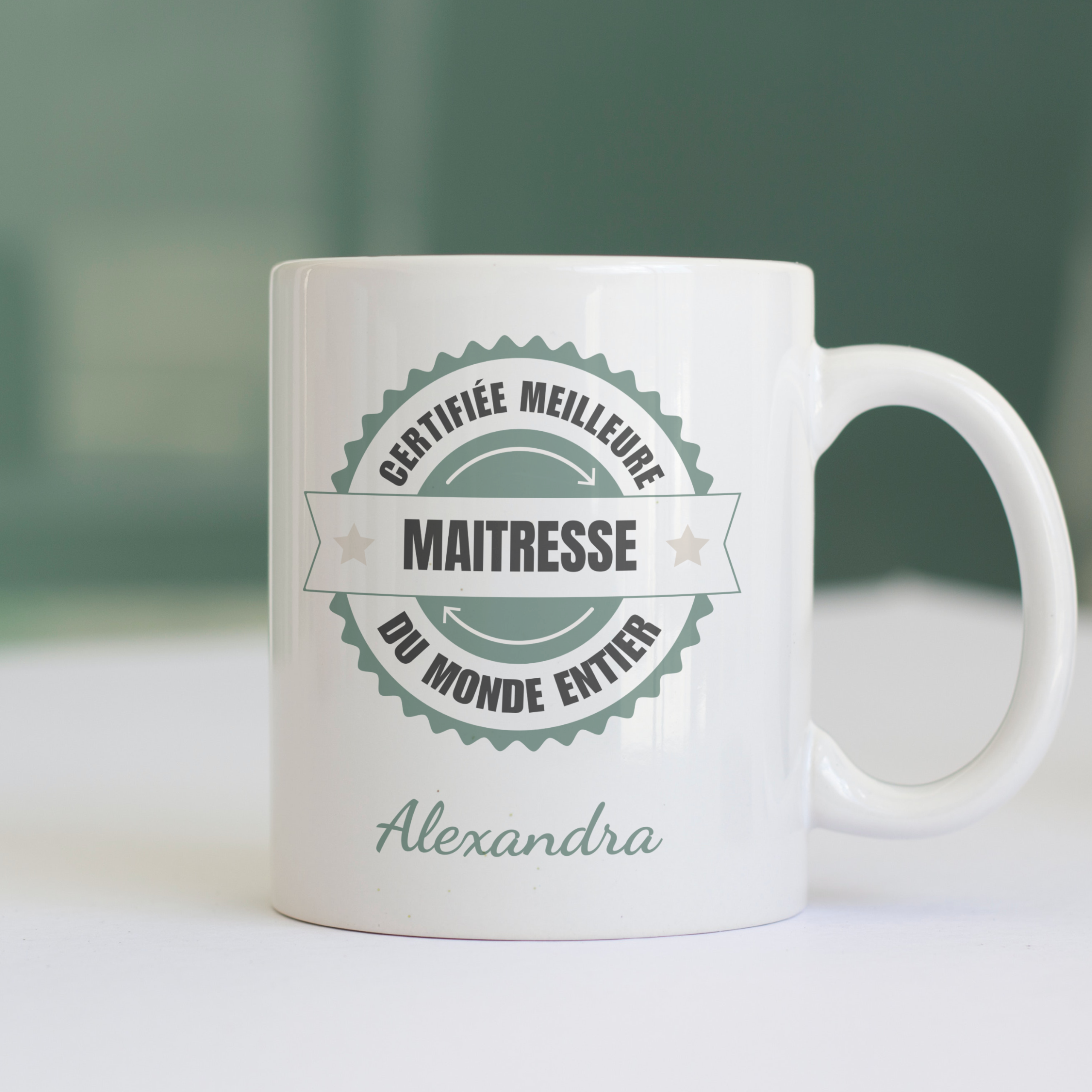 Mug Certifiée Meilleure Maitresse 1 Mug Certifiée Meilleure Maitresse