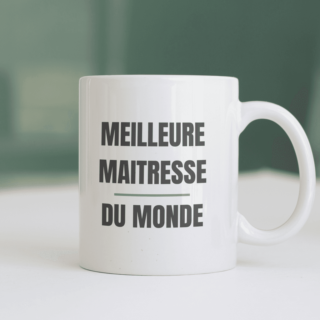 Mug De La Meilleure Maitresse Du Monde