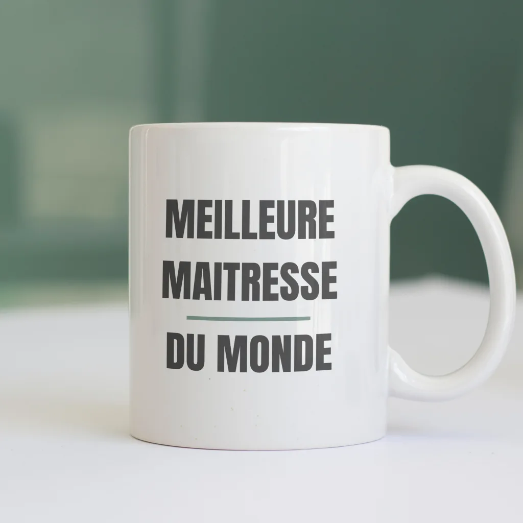 Mug De La Meilleure Maitresse Du Monde