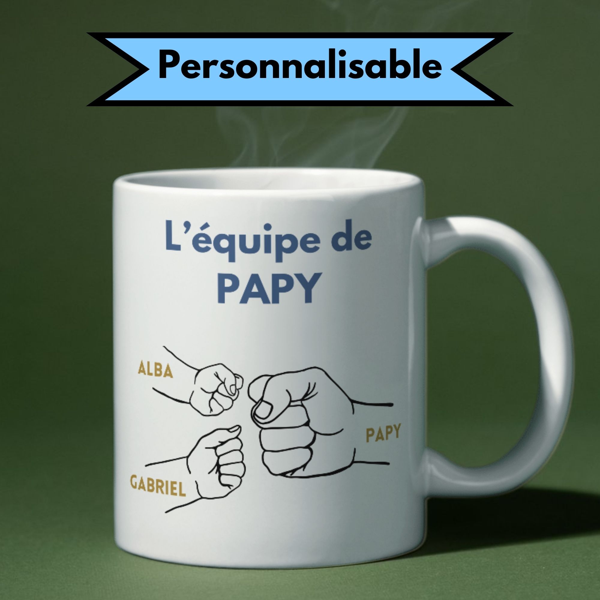 Mug L'Equipe de Papy 1 Mug L'Equipe de Papy