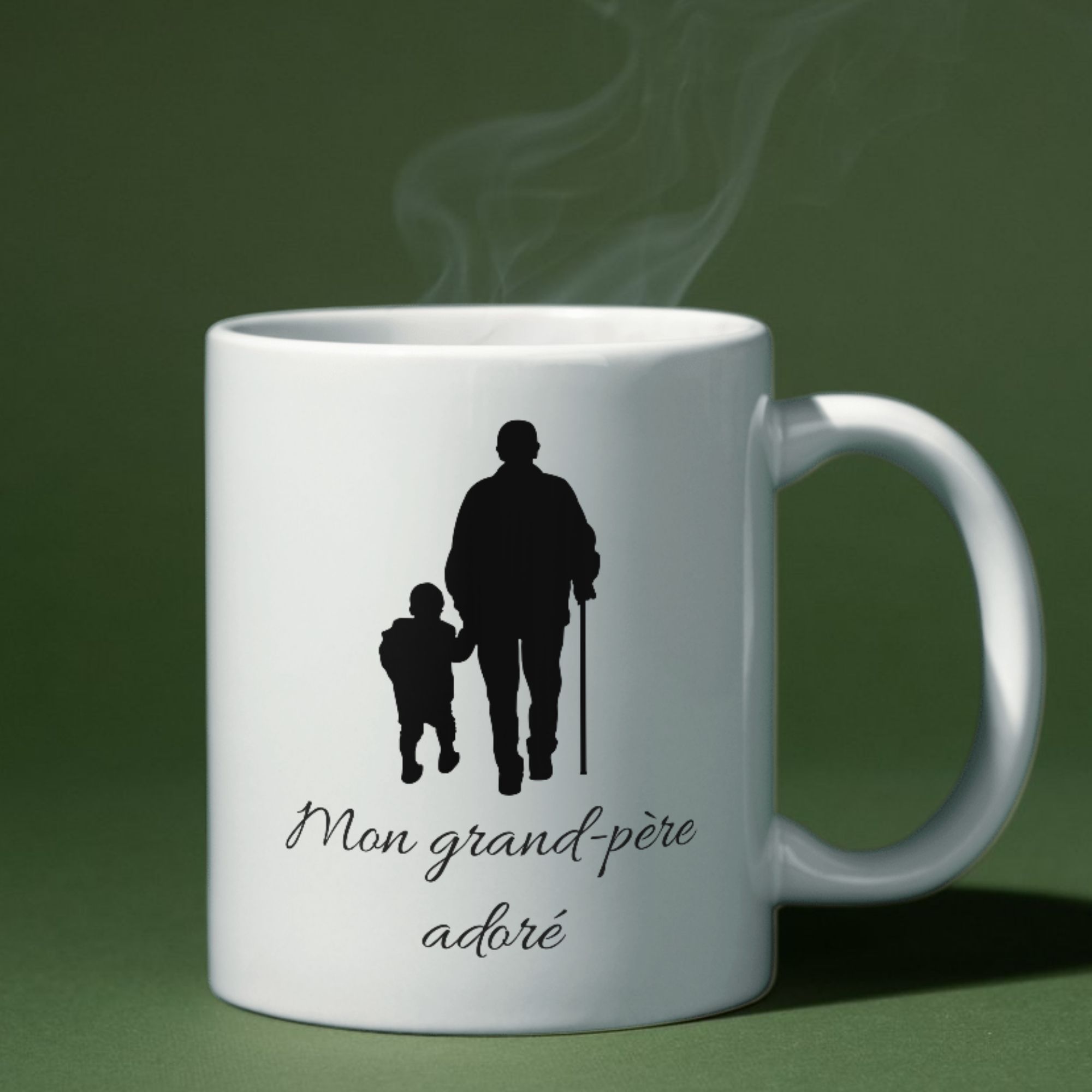 Mug Mon Grand-Père Adoré pour Petit Garçon 1 Mug Mon Grand-Père Adoré pour Petit Garçon