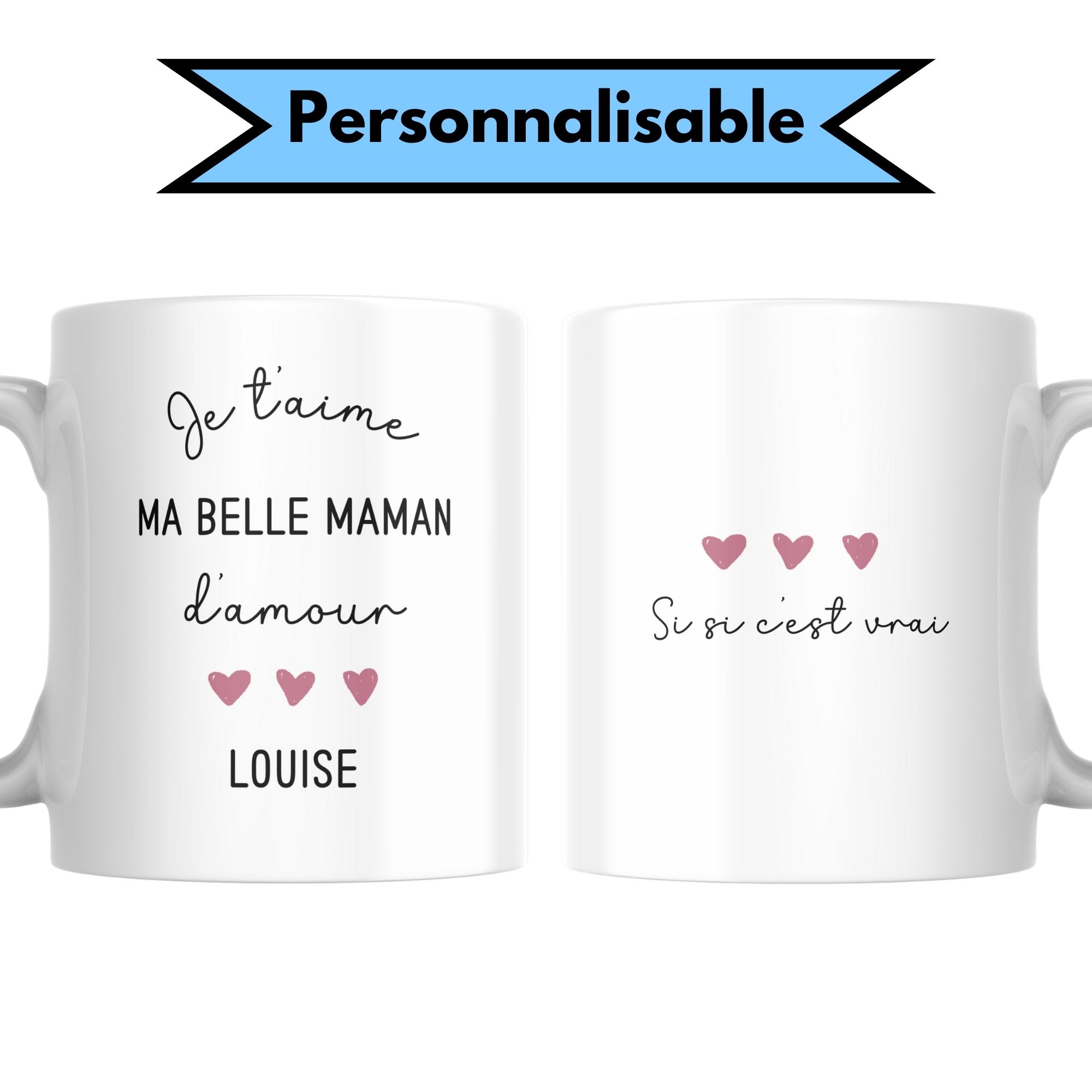 Mug Je t'aime ma Belle Maman 1 Mug Je t'aime ma Belle Maman