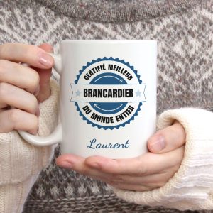 Mug Humour Certifié Meilleur Brancardier