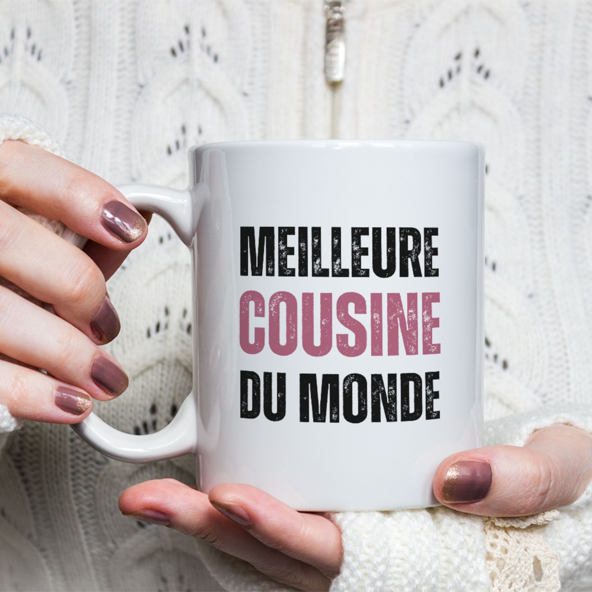 Mug Meilleure cousine du monde 1 Mug Meilleure cousine du monde