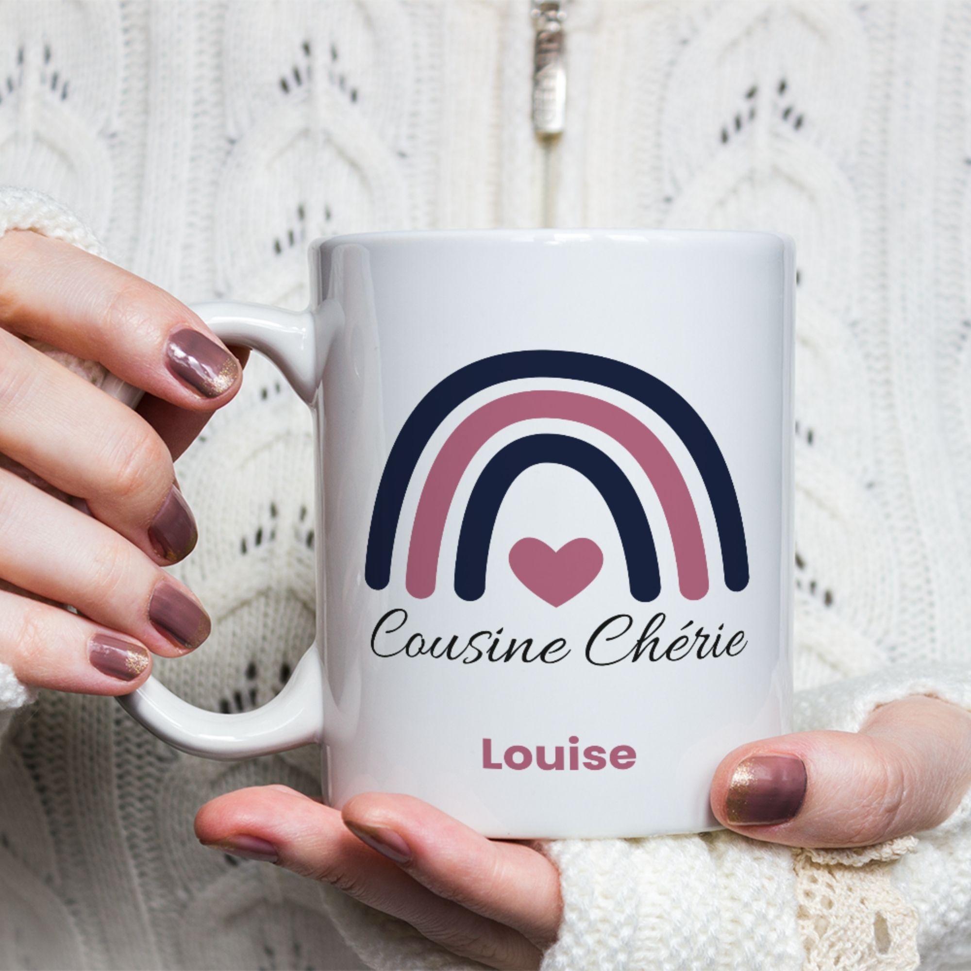 Mug Cousine chérie 1 Mug Cousine chérie