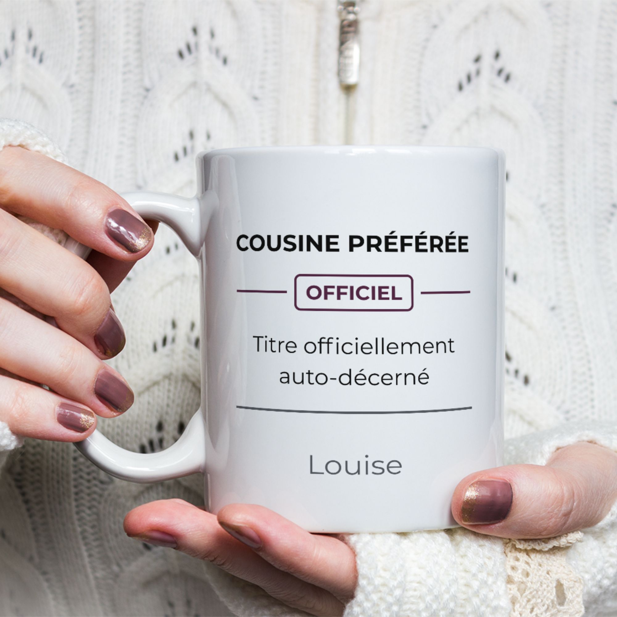 Mug Officiel Cousine préférée 1 Mug Officiel Cousine préférée