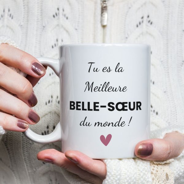Mug Tu Es La Meilleure Belle-Sœur - Mugnjoy