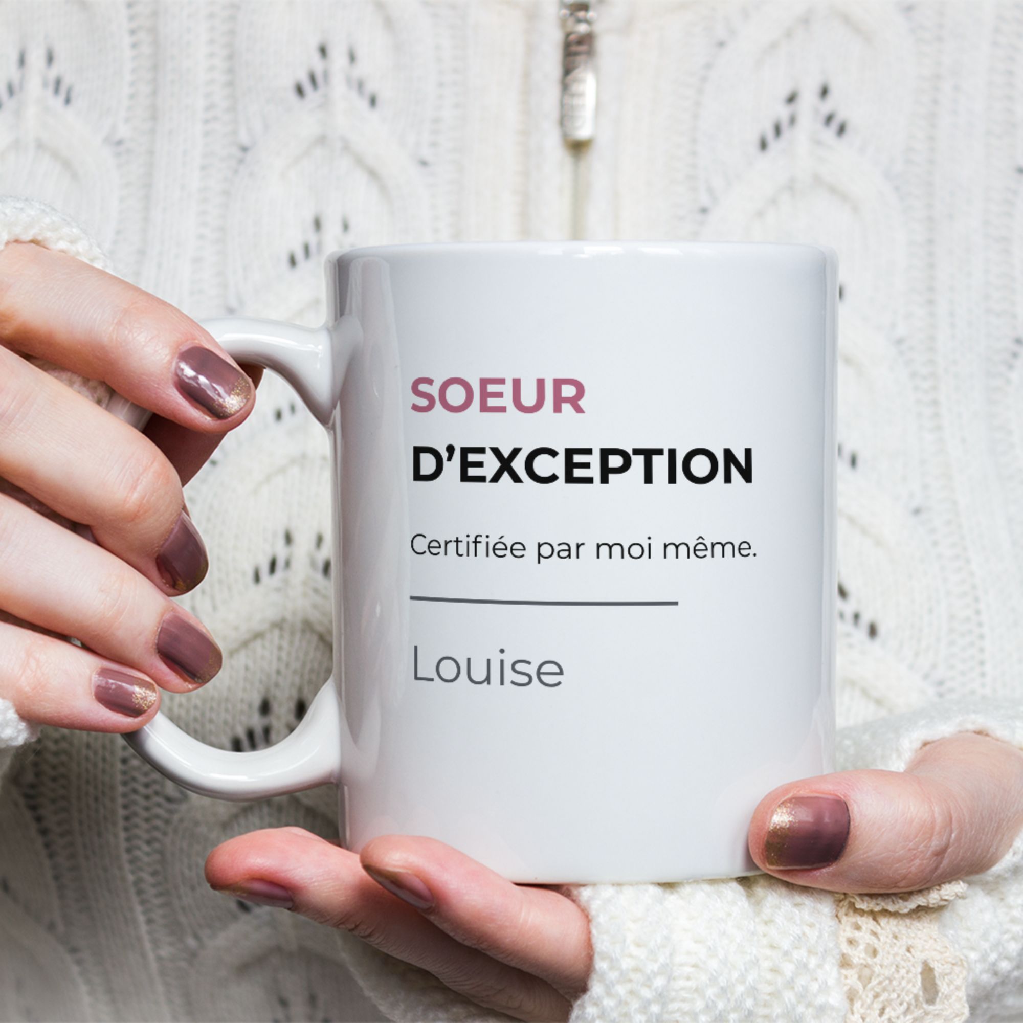 Mug Sœur d'exception 1 Mug Sœur d'exception