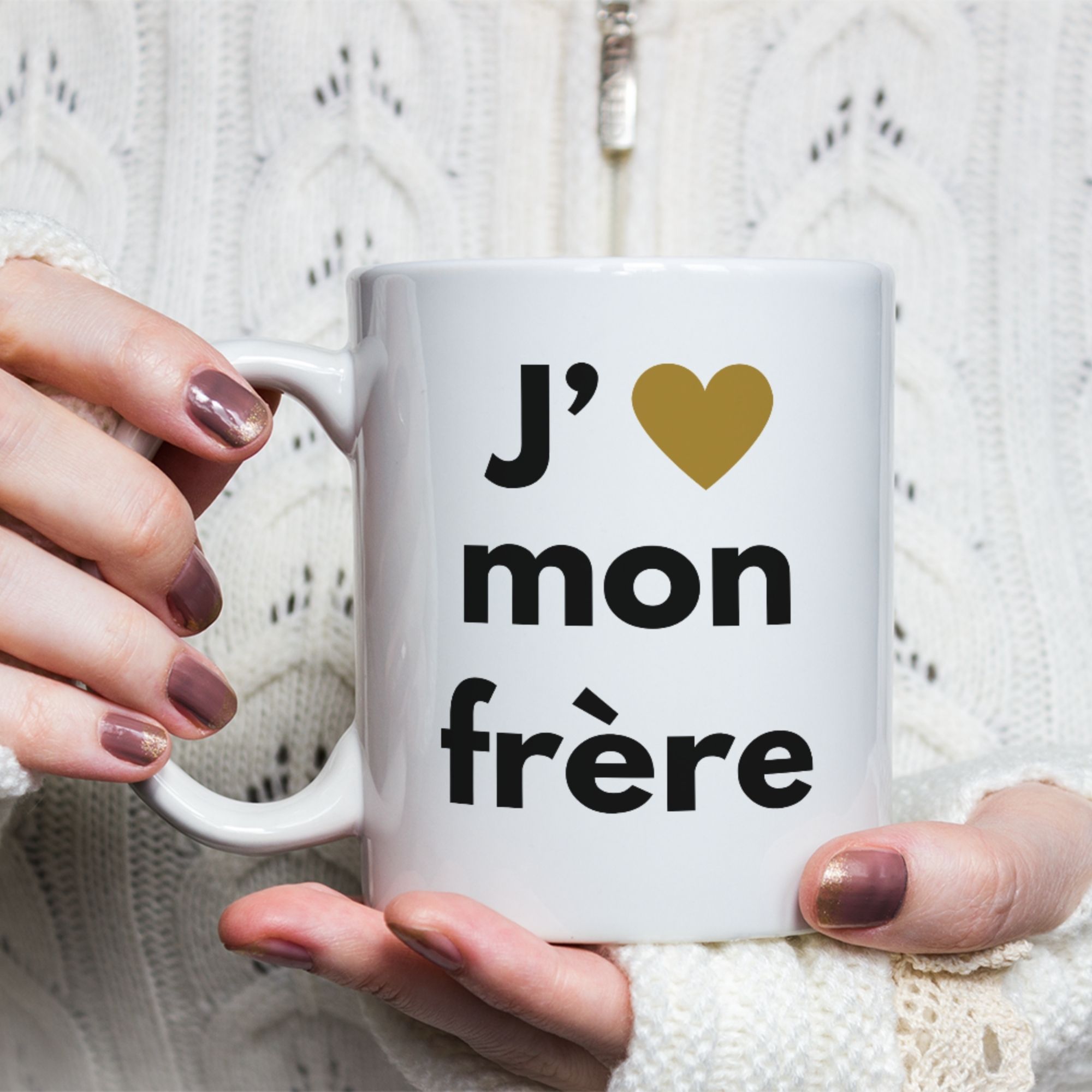 Mug J'aime mon frère 1 Mug J'aime mon frère