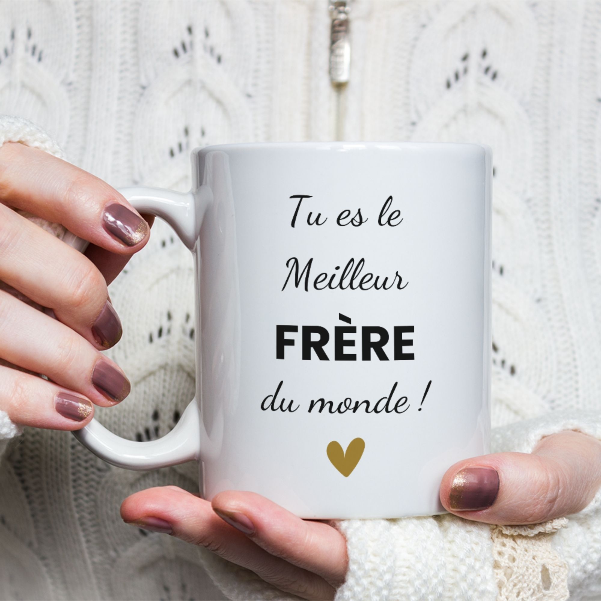 Mug Tu es le meilleur frère du monde 1 Mug Tu es le meilleur frère du monde