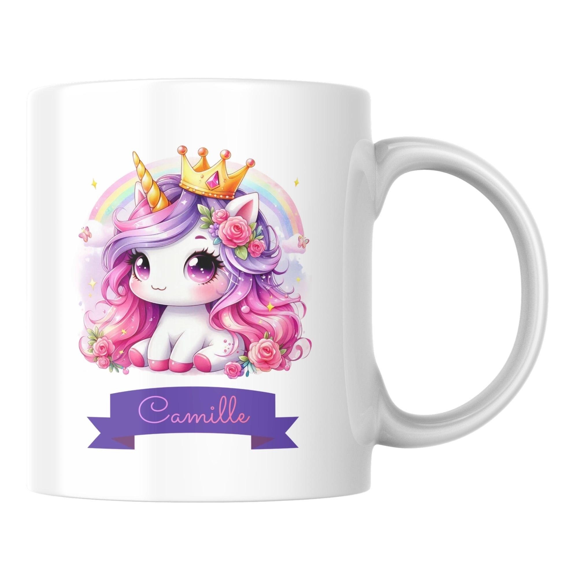 Mug Licorne Reine 1 Mug Licorne Reine