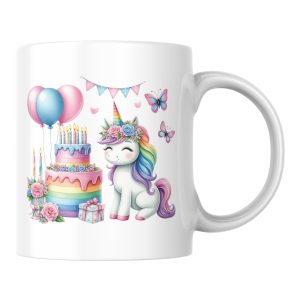 Mug Licorne Anniversaire