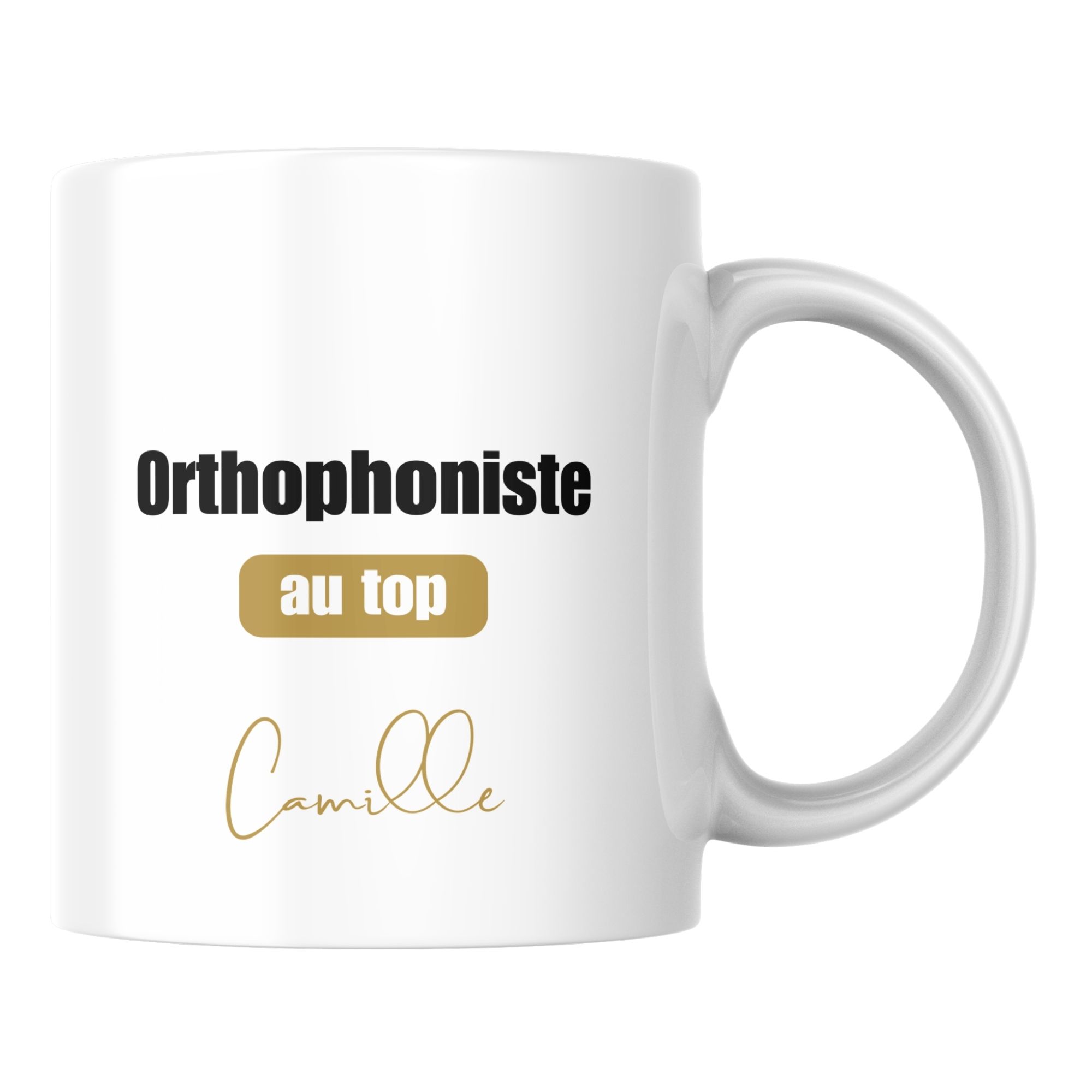 Mug Orthophoniste au top 1 Mug Orthophoniste au top