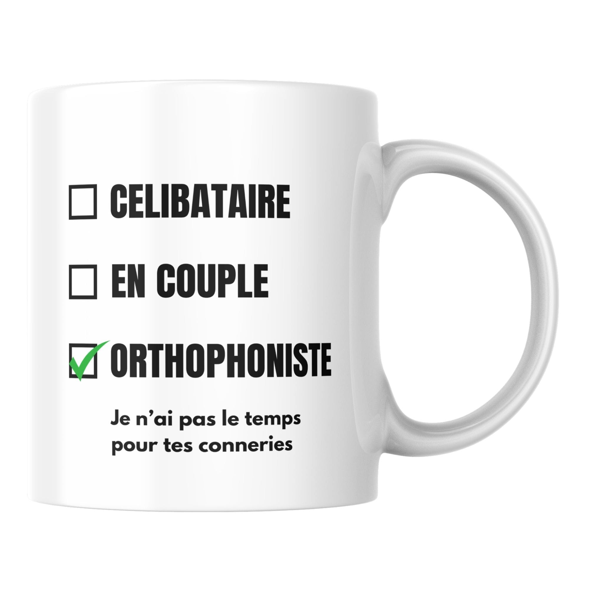 Mug humour Orthophoniste 1 Mug humour Orthophoniste