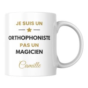 Mug Orthophoniste humour à personnaliser