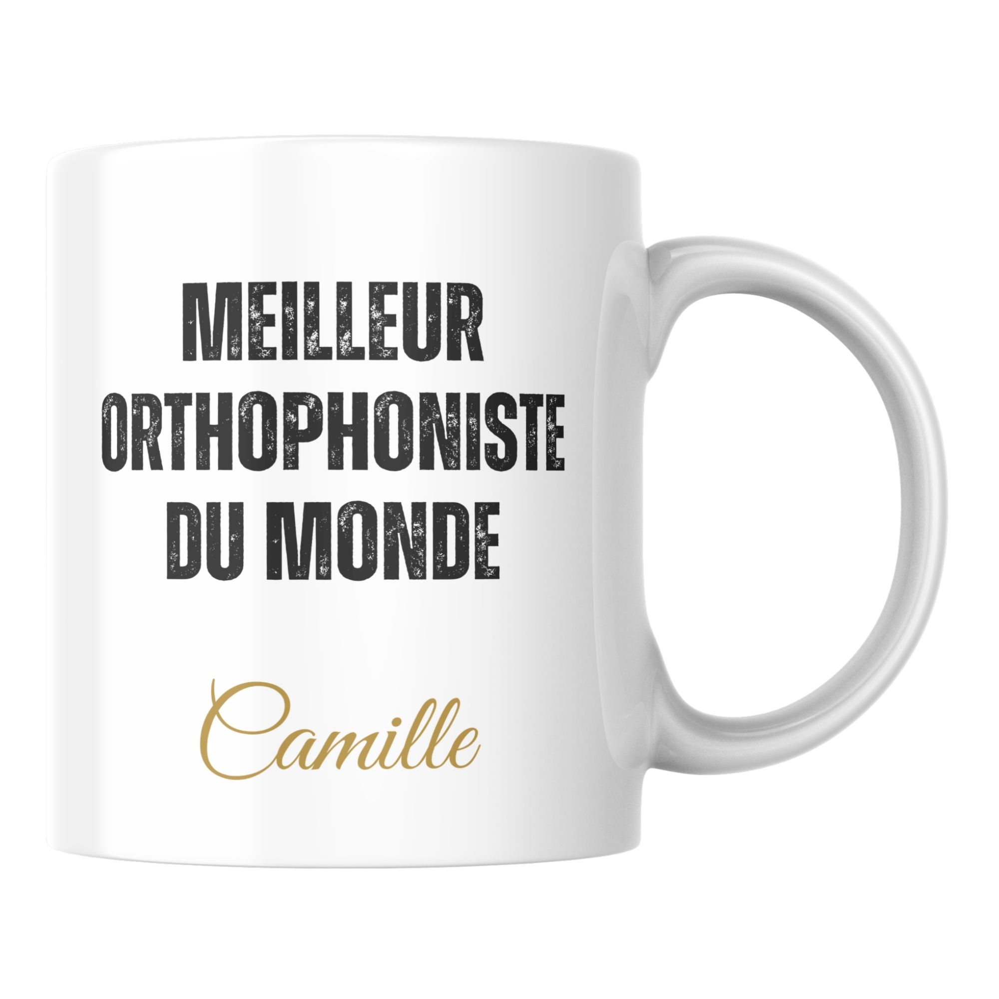 Mug personnalisé meilleur Orthophoniste du monde 1 Mug personnalisé meilleur Orthophoniste du monde