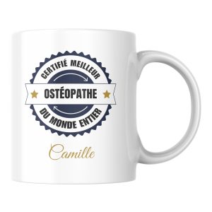 Mug certifié meilleur Ostéopathe du monde