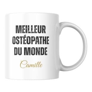 Mug personnalisé meilleur Ostéopathe du monde
