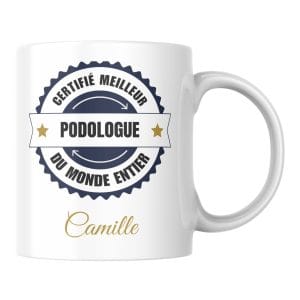 Mug certifié meilleur Podologue du monde