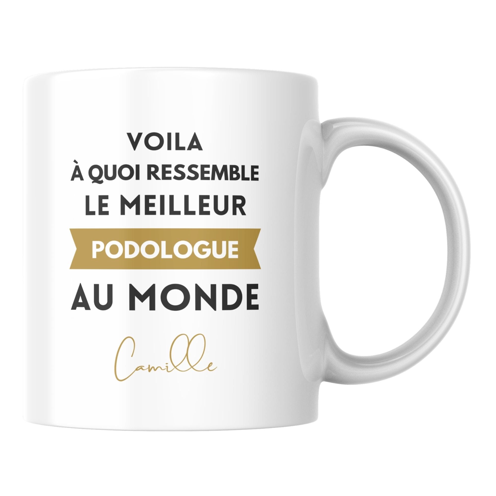 Mug personnalisé le meilleur Podologue au monde 1 Mug personnalisé le meilleur Podologue au monde