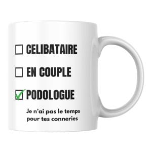 Mug humour Podologue