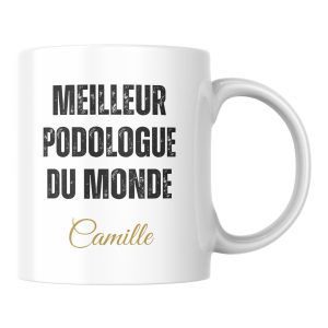 Mug personnalisé meilleur Podologue du monde