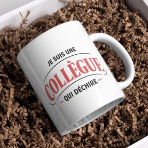 Mug collègue qui déchire 325 ml