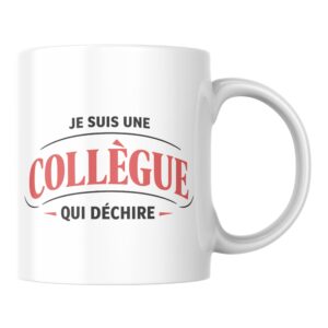 Idée cadeau collègue mug collègue qui déchire