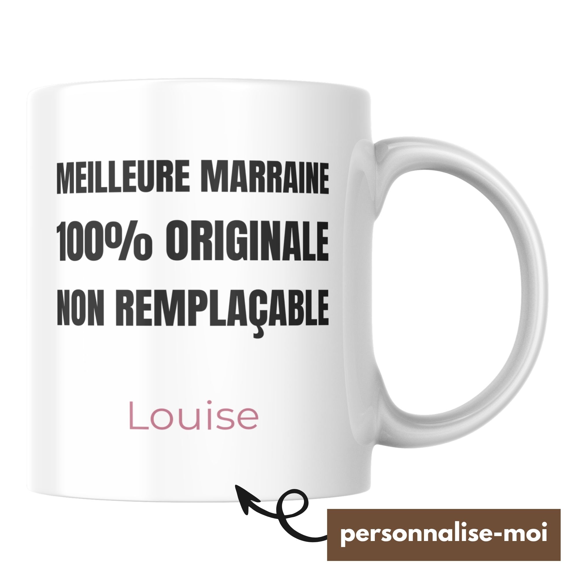 Mug Personnalisé Meilleure Marraine 1 Mug Personnalisé Meilleure Marraine