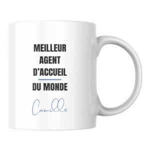 Mug du meilleur Agent d’accueil du monde