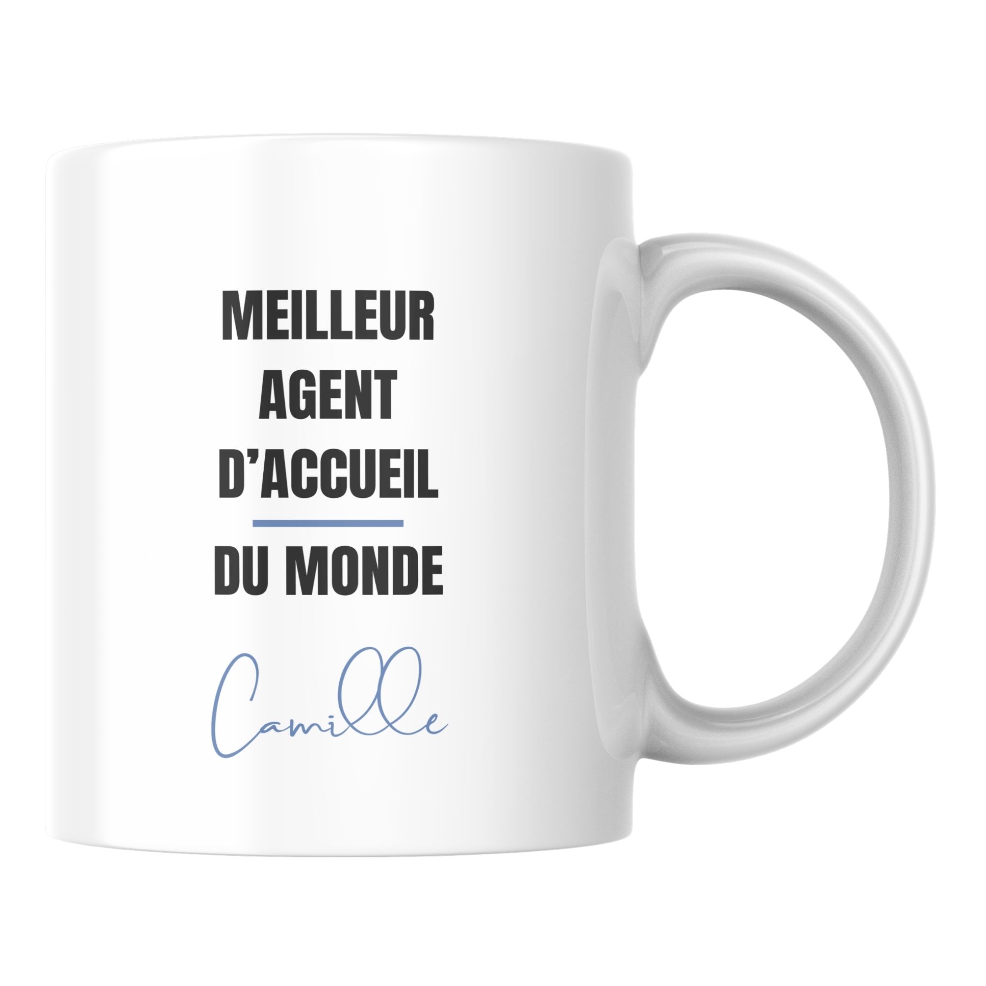 Mug du meilleur Agent d’accueil du monde 1 Mug du meilleur Agent d’accueil du monde