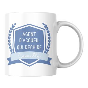 Mug Agent d’accueil qui déchire