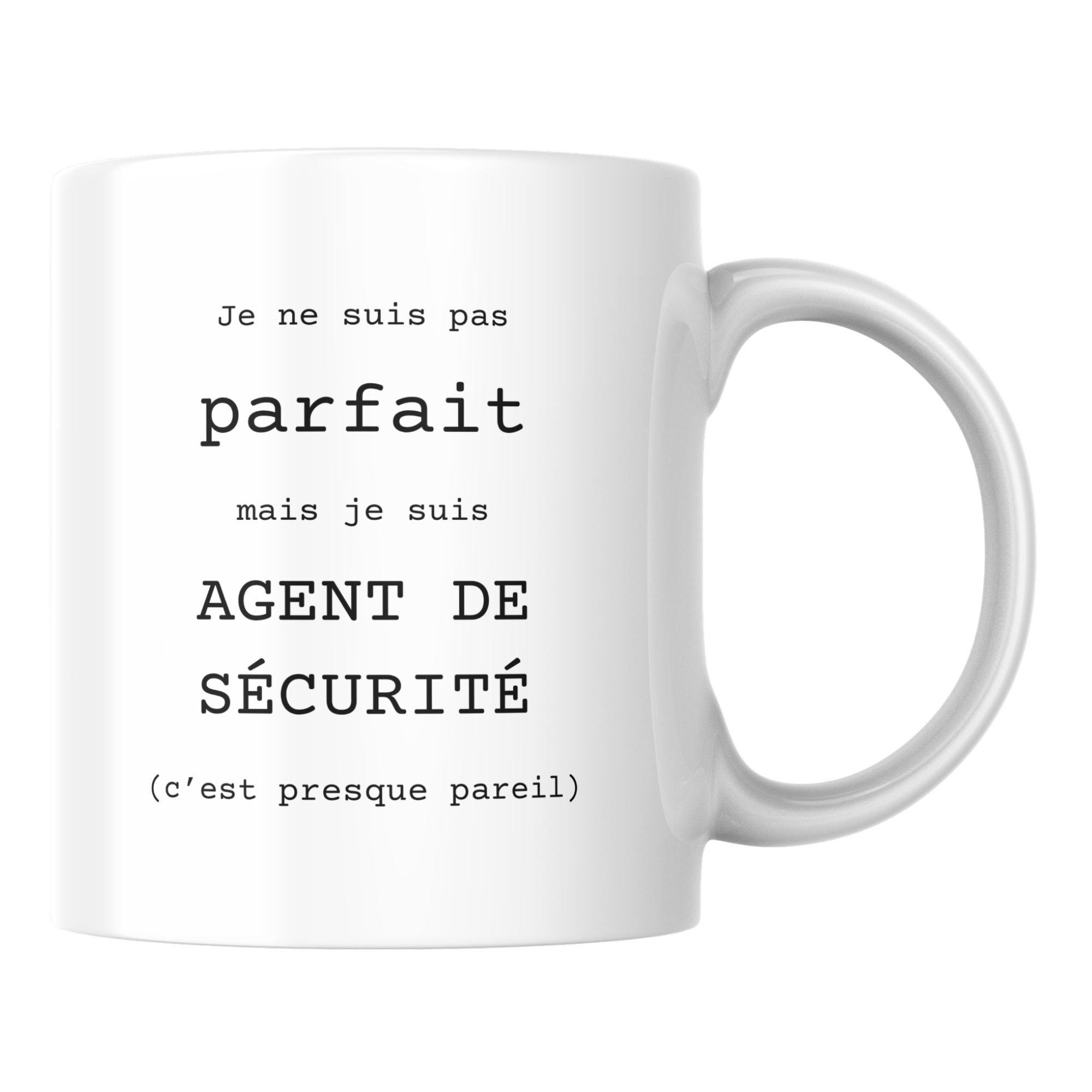 Mug Agent de sécurité humour 1 Mug Agent de sécurité humour