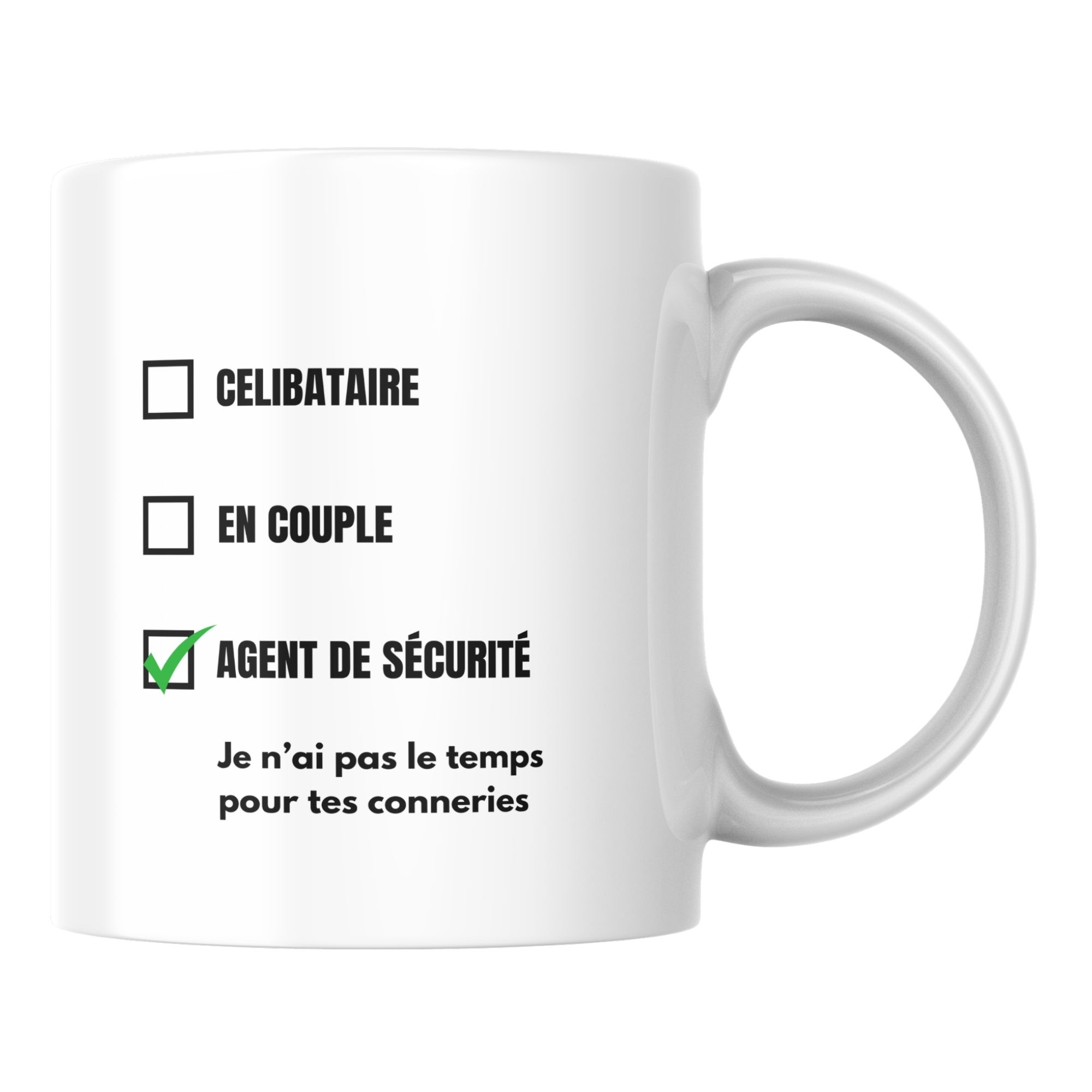 Mug humour Agent de sécurité 1 Mug humour Agent de sécurité