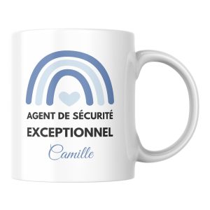 Mug personnalisé Agent de sécurité exceptionnel