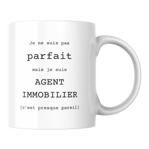 Mug Agent immobilier humour