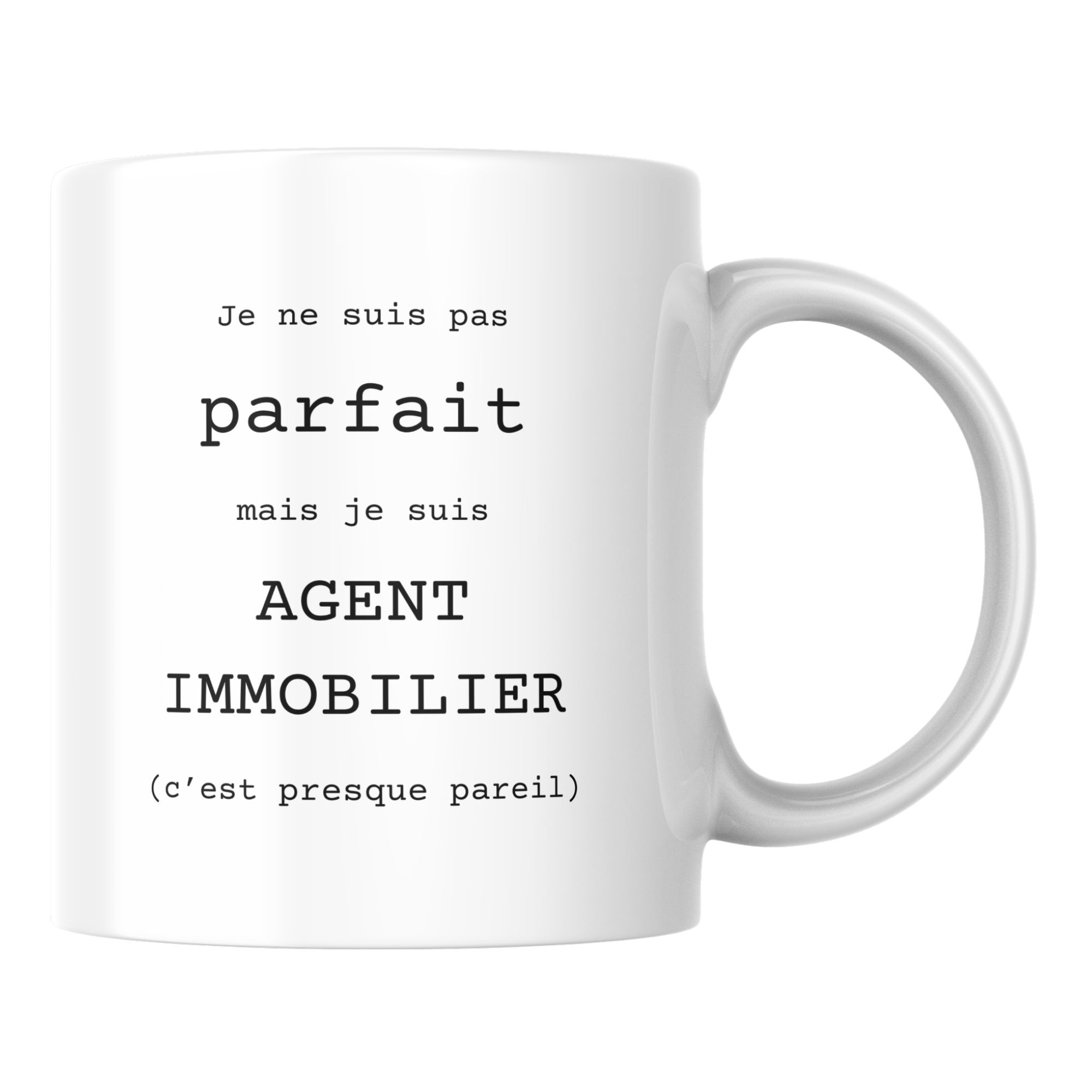 Mug Agent immobilier humour 1 Mug Agent immobilier humour