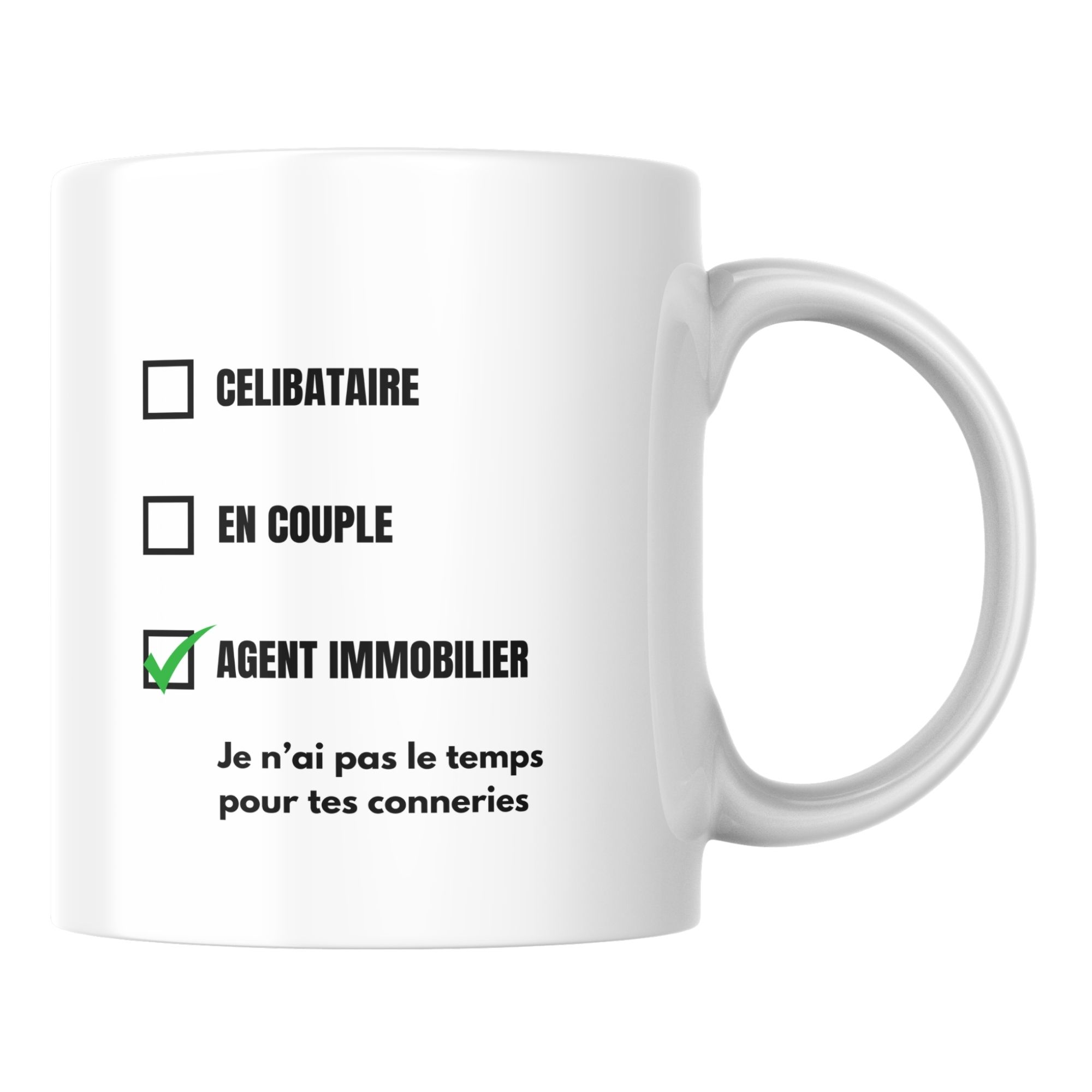 Mug humour Agent immobilier 1 Mug humour Agent immobilier