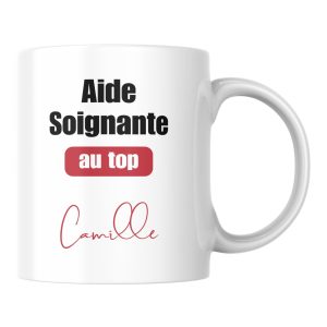 Mug Aide-soignante au top