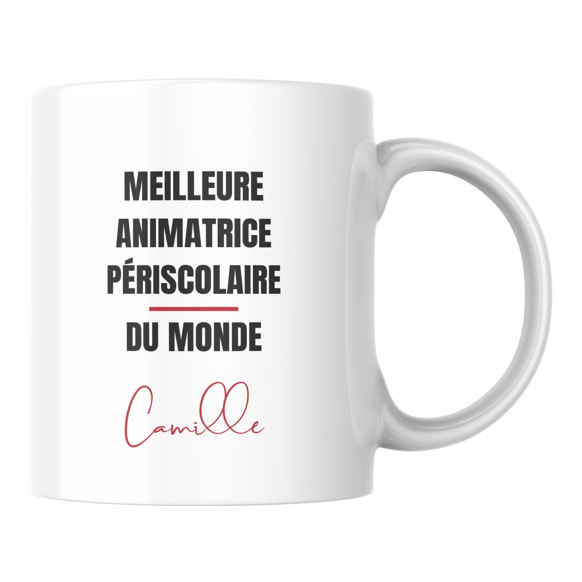 Mug du meilleur Animatrice périscolaire du monde 1 Mug du meilleur Animatrice périscolaire du monde